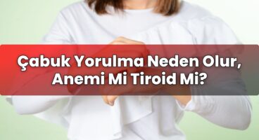 Çabuk Yorulma Neden Olur, Anemi Mi Tiroid Mi?