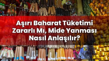 Aşırı Baharat Tüketimi Zararlı Mı, Mide Yanması Nasıl Anlaşılır?
