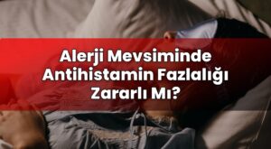 Alerji Mevsiminde Antihistamin Fazlalığı Zararlı Mı?