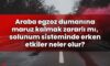 Araba egzoz dumanına maruz kalmak zararlı mı, solunum sisteminde erken etkiler
neler olur?