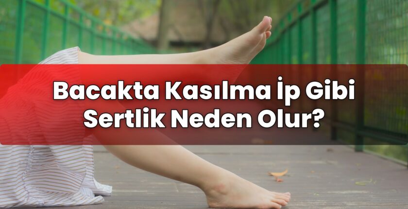 Bacakta Kasılma İp Gibi Sertlik Neden Olur?