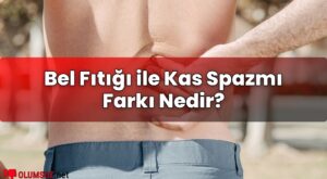 Bel Fıtığı ile Kas Spazmı Farkı Nedir?