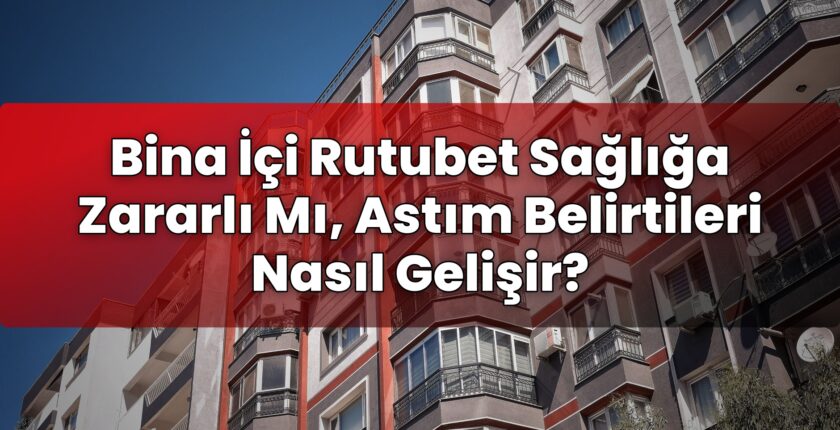 Bina İçi Rutubet Sağlığa Zararlı Mı, Astım Belirtileri Nasıl Gelişir?