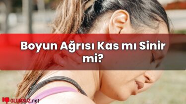 Boyun Ağrısı Kas mı Sinir mi?