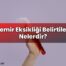 Demir Eksikliği Belirtileri Nelerdir?