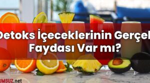 Detoks İçeceklerinin Gerçek Faydası Var mı?