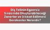 Diş Telinin Egzersiz Sırasında Oluşturabileceği Zararlar ve Dikkat Edilmesi
Gerekenler Nelerdir?