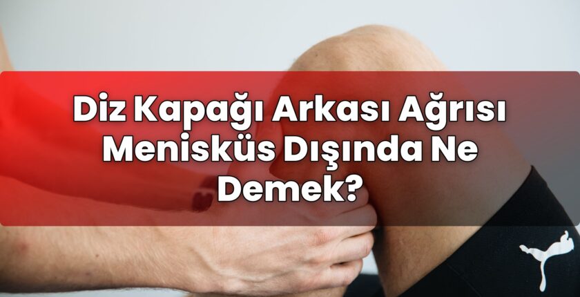 Diz Kapağı Arkası Ağrısı Menisküs Dışında Ne Demek?