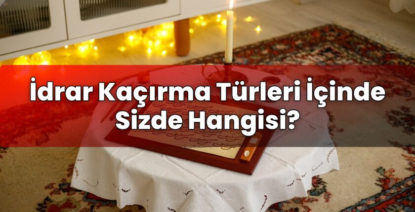 İdrar Kaçırma Türleri İçinde Sizde Hangisi?