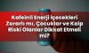 Kafeinli Enerji İçecekleri Zararlı mı, Çocuklar ve Kalp Riski Olanlar Dikkat
Etmeli mi?