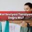 Kol Seviyesi Tansiyon Doğru Mu?