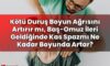 Kötü Duruş Boyun Ağrısını Artırır mı, Baş-Omuz İleri Geldiğinde Kas Spazmı Ne
Kadar Boyunda Artar?