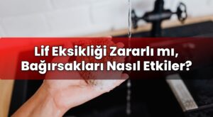 Lif Eksikliği Zararlı mı, Bağırsakları Nasıl Etkiler?