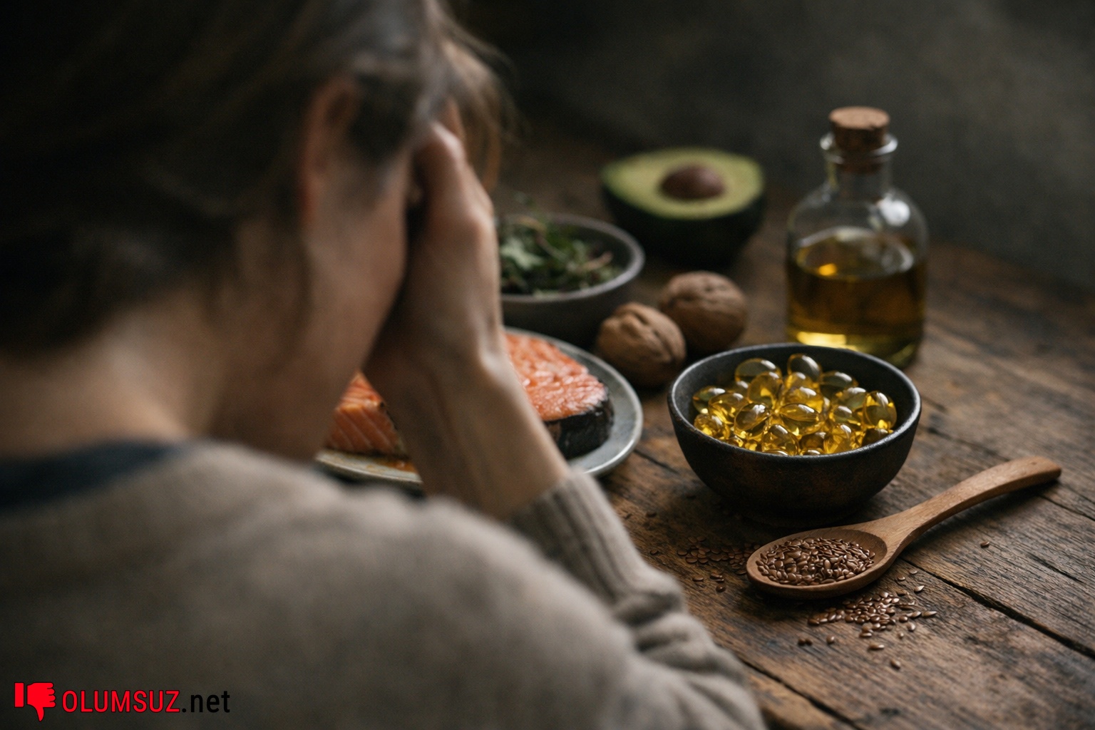 Beyin sisi yaşayan kişi, omega-3 eksikliği belirtileri