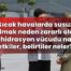Sıcak havalarda susuz kalmak neden zararlı olur? Dehidrasyon vücudu nasıl
etkiler, belirtiler neler?