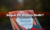 Soğuk Zıt Anlamı Nedir?