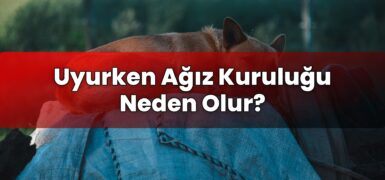 Uyurken Ağız Kuruluğu Neden Olur?