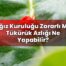Ağız Kuruluğu Zararlı Mı, Tükürük Azlığı Ne Yapabilir?