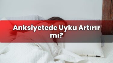 Anksiyetede Uyku Artırır mı?
