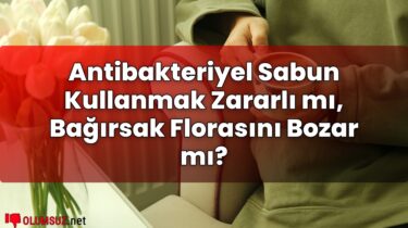 Antibakteriyel Sabun Kullanmak Zararlı mı, Bağırsak Florasını Bozar mı?