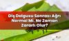 Diş Dolgusu Sonrası Ağrı Normal Mi, Ne Zaman Zararlı Olur?