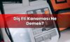 Diş Eti Kanaması Ne Demek?