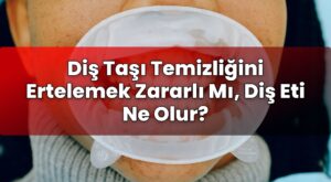 Diş Taşı Temizliğini Ertelemek Zararlı Mı, Diş Eti Ne Olur?