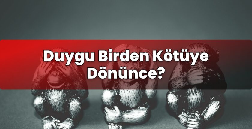 Duygu Birden Kötüye Dönünce?