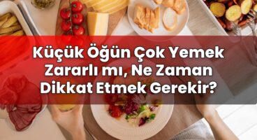 Küçük Öğün Çok Yemek Zararlı mı, Ne Zaman Dikkat Etmek Gerekir?