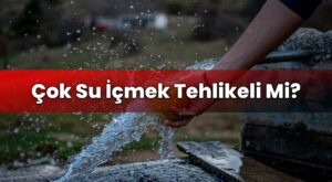 Çok Su İçmek Tehlikeli Mi?