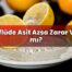 Reflüde Asit Azsa Zarar Var mı?