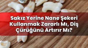 Sakız Yerine Nane Şekeri Kullanmak Zararlı Mı, Diş Çürüğünü Artırır Mı?