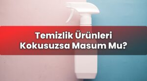 Temizlik Ürünleri Kokusuzsa Masum Mu?
