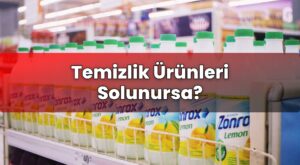 Temizlik Ürünleri Solunursa?